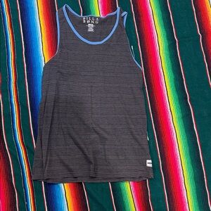 Billabong Charcoal and Navy Tank Top
